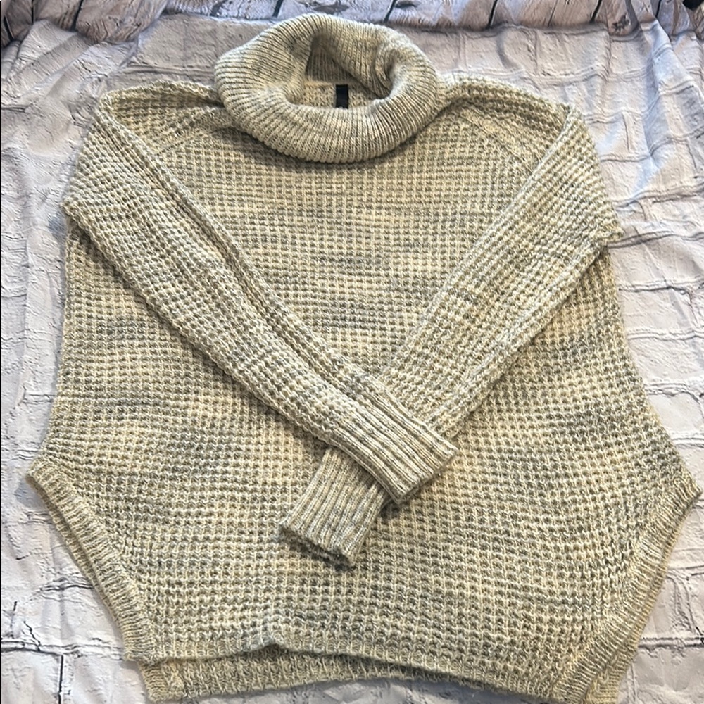 Cozy Cream Turtleneck Sweater